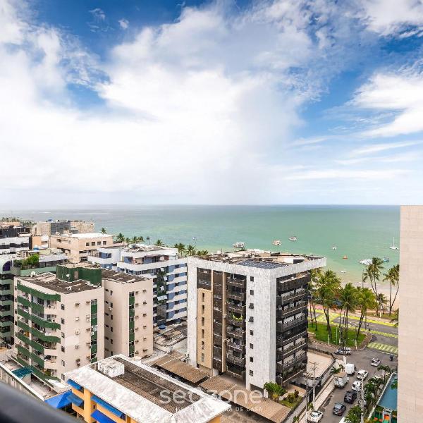 Apto c/ varanda e vista p/ o Mar, Maceió HIG1003