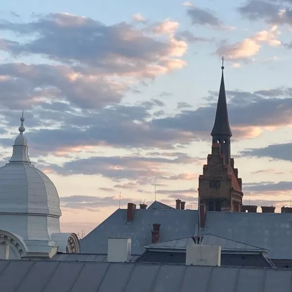 Útulný byt v centru s velkou terasou, hotel in Ostrava