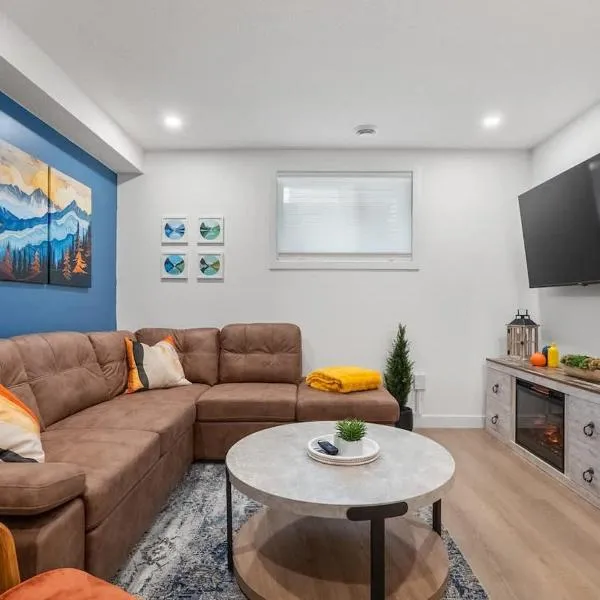 Meadowstone Suite 3BD 3 TVs Near Spruce Meadows, hotel v destinaci Calgary