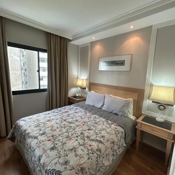 Hotel Pamplona Paulista Jardins cozinha garagem grátis ótima localização 1209 - Foto 2