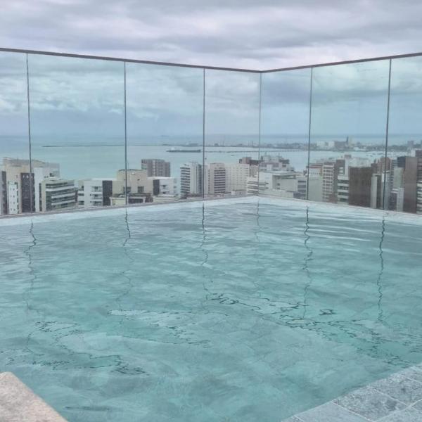 Studio moderno e completo Perto da Av, Beira Mar