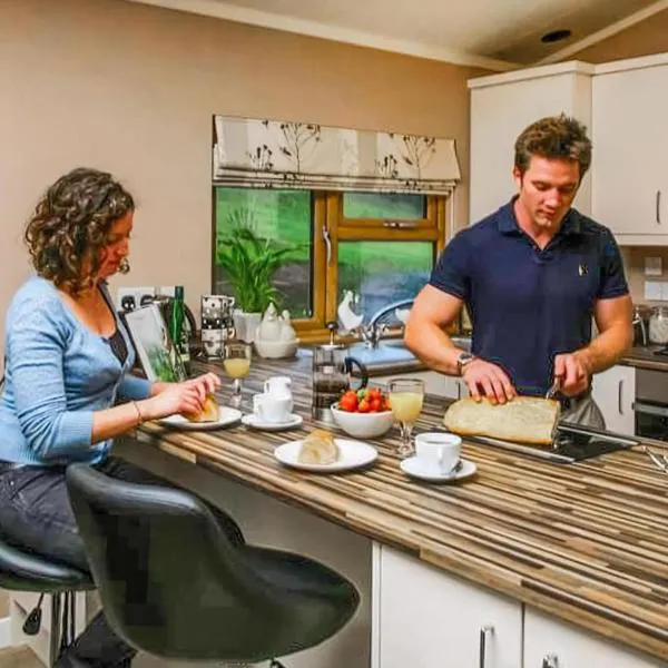 Upton Lakes Lodges, hotel v destinaci Cullompton