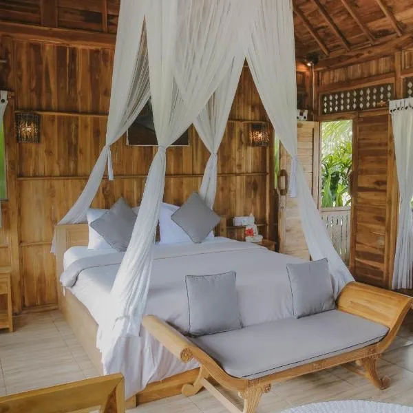 Sunset Villas Bungalow Ubud, hotell i Ubud