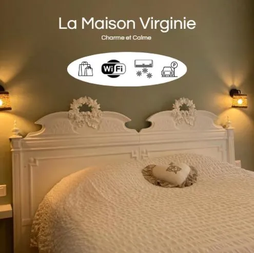 La maison Virginie 1 à 2 pers charmant hyper centre- cour- parking- linge- fibre- proximité lac canal piscine, hotel v destinaci Montargis