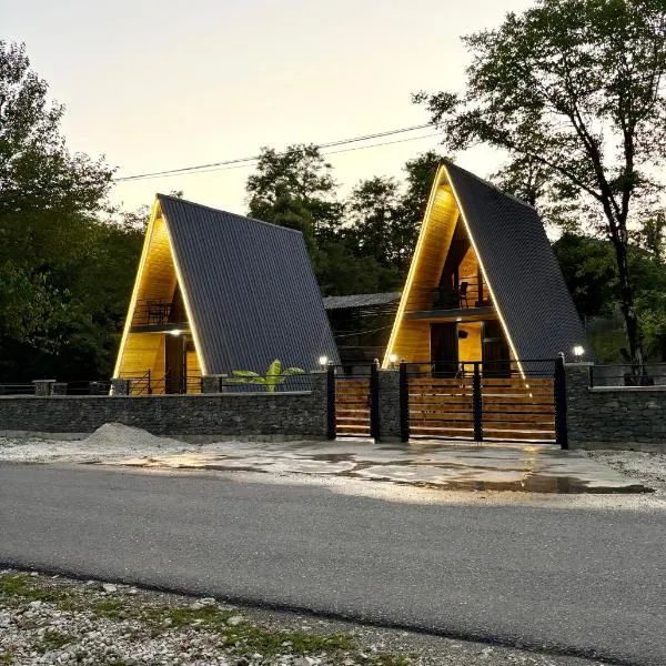 Wooden House Martvili, hotel in Martvili