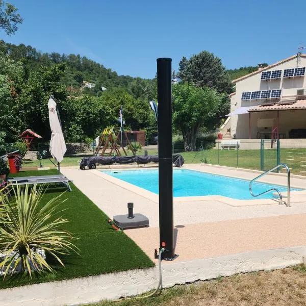 Gite - Chambre d'hôtes l'OCCITANIA – hotel w mieście Saint-Ambroix