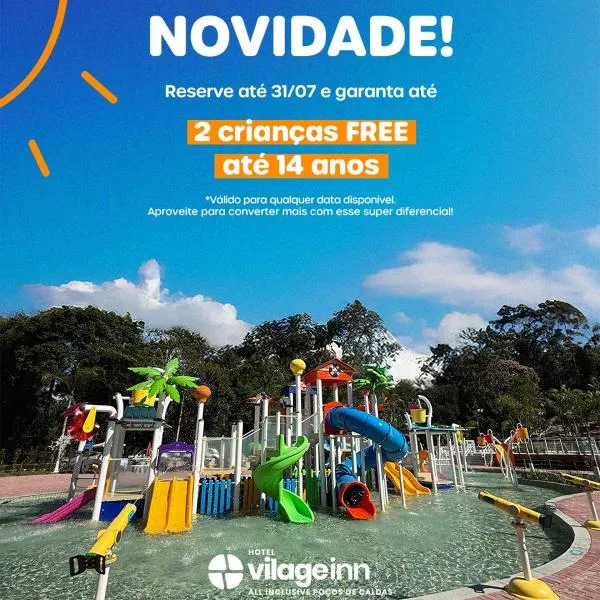 Hotel Vilage Inn All Inclusive Poços de Caldas By Nacional Inn, hotel in Poços de Caldas