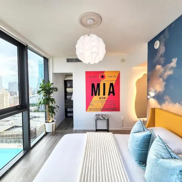 Electric Luxury Downtown Bayfront Brickell, hotel di Miami