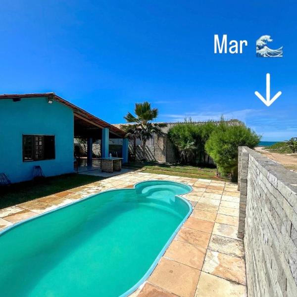 Casa Rústica em Morro Branco - na quadra da praia
