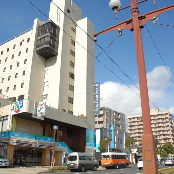 Hotel Kamoike Plaza, hotel em Kagoshima