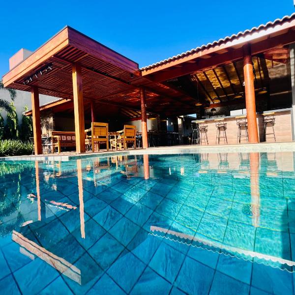 Recanto Quinta das Palmeiras, Casa com Piscina Aquecida, até 16 pessoas, Perto do Thermas, Olímpia-SP - Foto 4