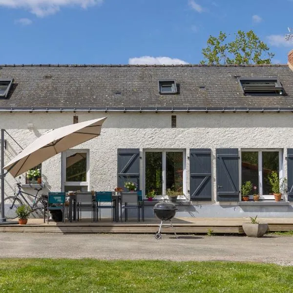 Chambres d'hôtes, table d'hôtes des Reinières proche La Loire à Vélo, 3 chambres 7 couchages, hotel em Le Fossé-Neuf