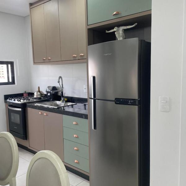 Apartment 2 km from the beach with an en-suite and garage