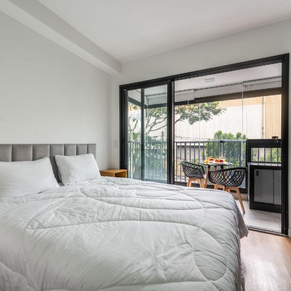 BHaus Vila Mariana Nik - Studio com Vista Incrível 2o andar - Próximo ao Metrô - Academia - Piscina - Coworking - Lavanderia - n2