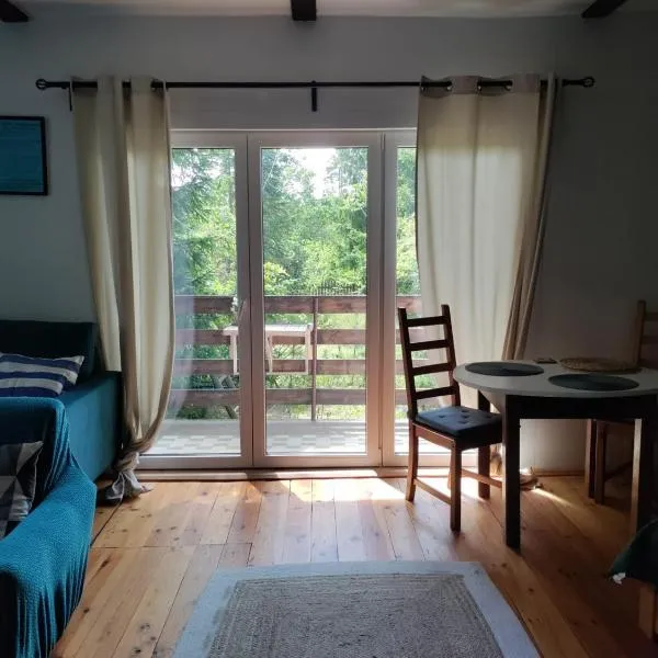 Widny Jaś zaprasza z psem nad jezioro na Kaszubach, hotel v destinaci Sulęczyno