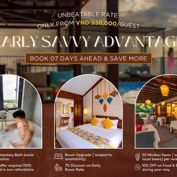 Cozy Savvy Hoi An - The Quintessence of Exquisite Retreat, hotel in Hoi An