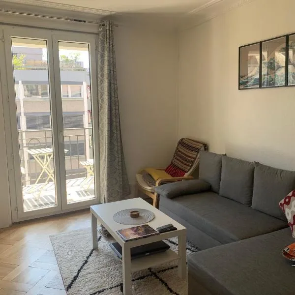 Cosy and functional apartment close to Cornavin, hotel in Geneva