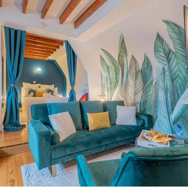 Le Cocon de la Cathédrale - Hypercentre Evreux - Jungle Chic - Vue sur l'Iton et Cathédrale, ξενοδοχείο σε Évreux