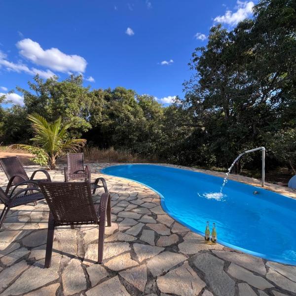 Casa com piscina em São Jorge Go