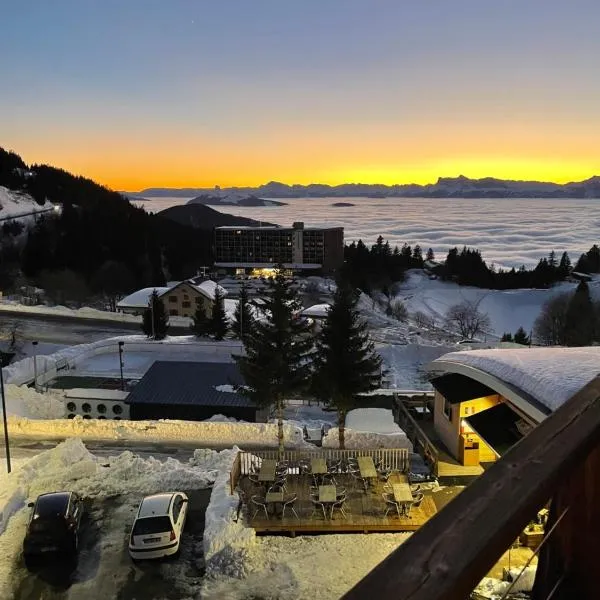 Duplex « les 7 Marmottes », Les Balcons de Recoin, hotel v destinaci Chamrousse