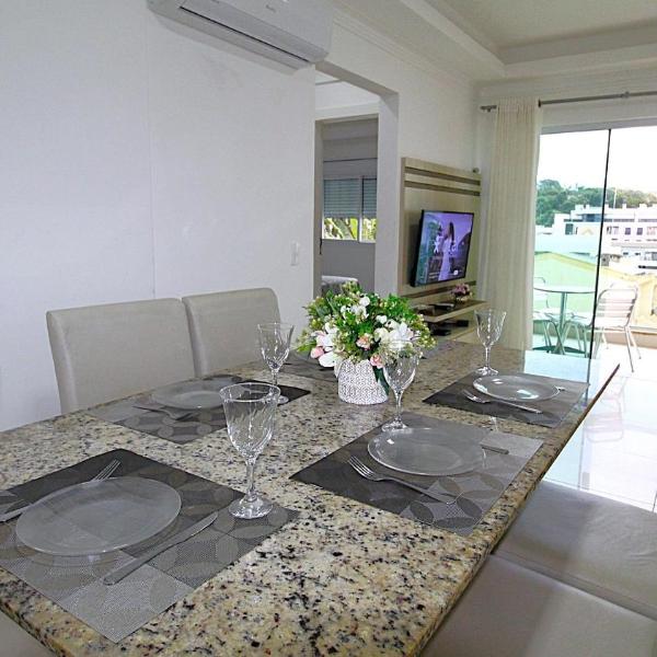 1041 - Apartamento na Praia de Bombinhas para locação - Residencial Egídio Pinheiro 304 B - Foto 4
