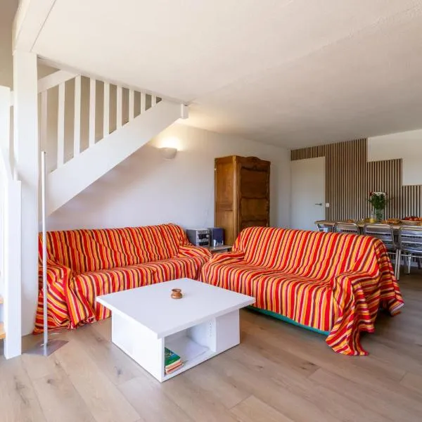 Grand balcon, piscine, plage, golf, parking, wifi, lave linge & vaisselle, hotel di Moliets-et-Maa