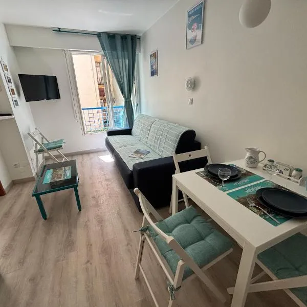 Rêve de Vacances Studio 2P Plage et Casino Les Rivages du Parc, hotel em Menton
