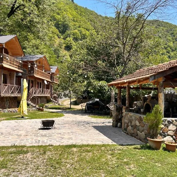 Cottages in mountains, hotel v destinaci K'veda Bzubzu