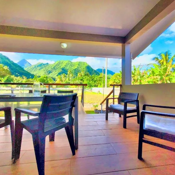 Teahupo'o Lodge Tahiti - Studio Tropical - climatisé - entre randonnées et activités nautiques, hotel em Teahupoo