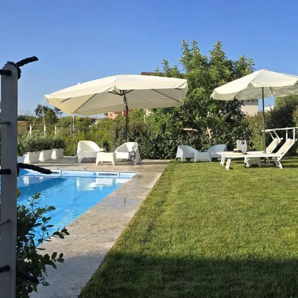 Villa Malvasio Pool and Jacuzzi Room Sassari, hotell i Sassari