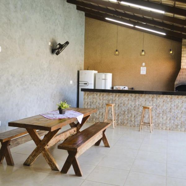 Casa Temporada Nosso Recanto Piscina aquecimento Solar - Foto 5