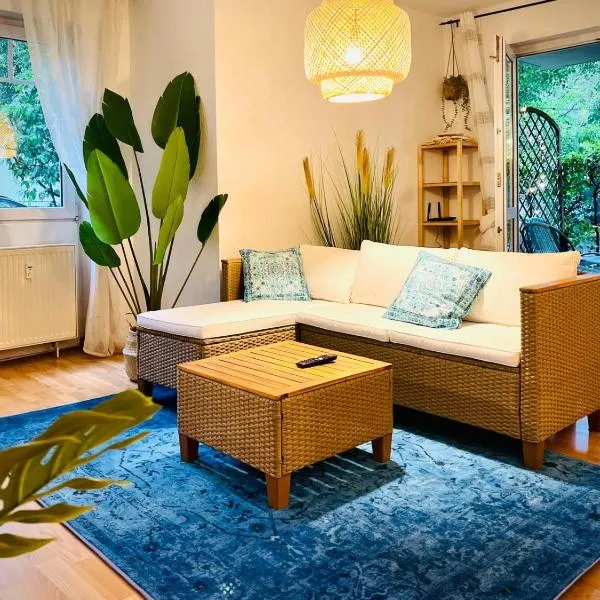 Boho-Apartment mit Terrasse - Ruhig & Zentrumsnah, hôtel à Dresde
