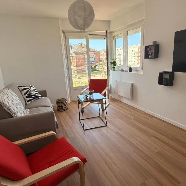 Appartement spacieux rénové, vue mer - 2 chambres, hotel di Berck-sur-Mer