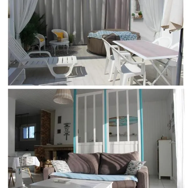 GITE AVEC SPA ENTRE FORET ET PLAGE - Ambiance Bord de Mer, hotel v destinácii Saint-Hilaire-de-Riez
