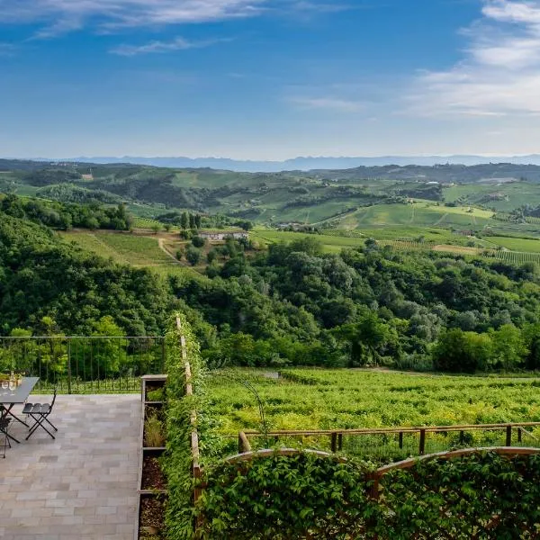 Viesnīca Elegante Bilocale Panoramico Treiso Belvedere Elegance pilsētā Treizo