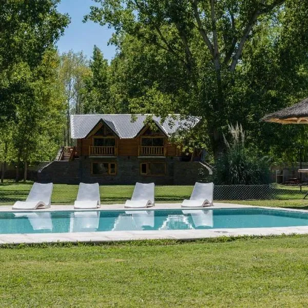 Alquiler cabañas Posada del Angel en Valle Grande, готель у місті Сан-Рафаель
