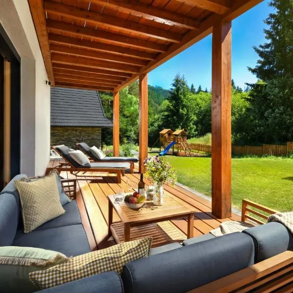 Chalet Oasis - Chalets Kvačianska dolina, hotel em Zuberec
