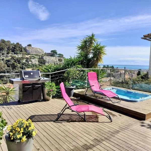 Appartement terrasse jacuzzi, hotel in Nice