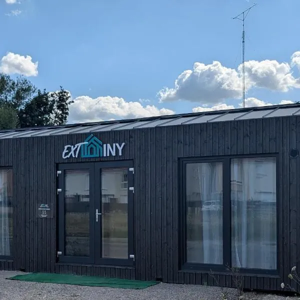 Tiny House Chambre Salon Cuisine by EXTINY, hotel em Richardménil