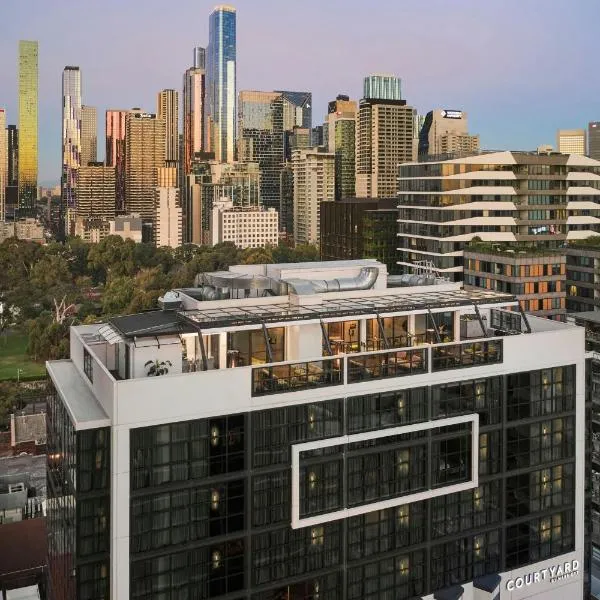 Viesnīca Courtyard by Marriott Melbourne Flagstaff Gardens Melburnā