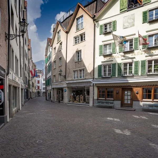 Zentral Altstadt Chur - Bahnhofsnah - Ferienwohnung - Bernina Express - Solution-Grischun, hotel v destinaci Chur