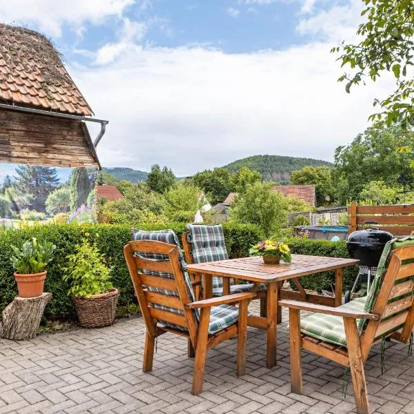 Ferienwohnung Burgblick, hotel em Plaue