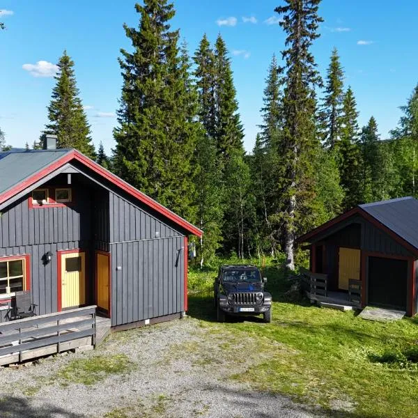 Cozy mountain house in Jämtland, hotel in Vallrun