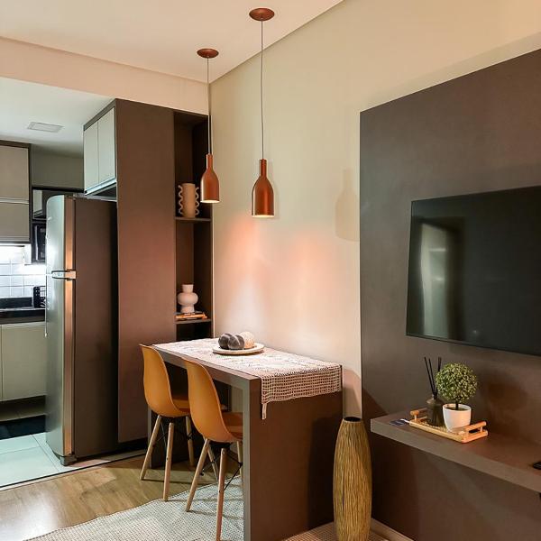 Summit Flat, ótima localização, limpeza diária, academia e piscina - Foto 5