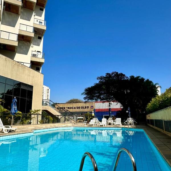 Summit Flat, ótima localização, limpeza diária, academia e piscina - Foto 4