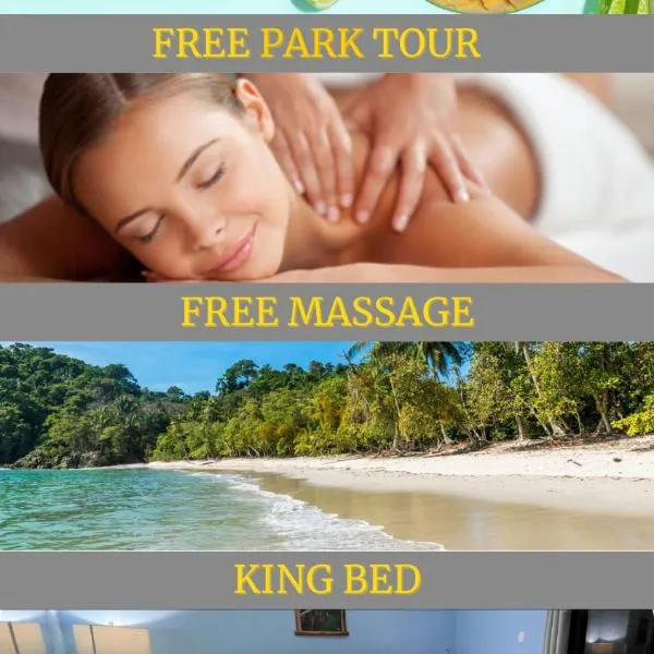 Peace of Paradise Free park tour & Free breakfast, hotel in Manuel Antonio
