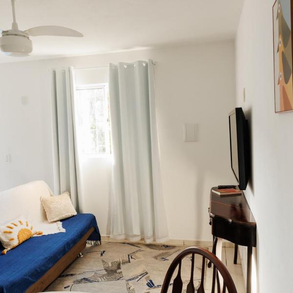 Floripa - MoçamBlue - Casa 2 quartos, 1 km da Reserva Nacional de Surf, perfeita para famílias ou casais, Wi-Fi, garagem e sossego Praia do Moçambique - Foto 5