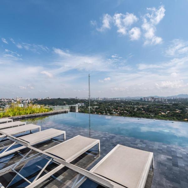 Design Rooftop infinito, 25º Andar, Skyline Panorâmico - River One - Foto 5