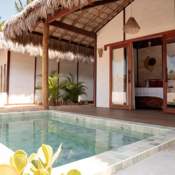 Vila Ammos Beach Houses, hotell i Itarema