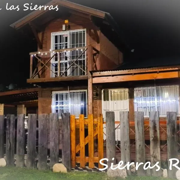 Cabaña en las Sierras, Sierras Rio Sol!!! Espectacular Cabaña Frente al Rio y las Sierras、サンタ・マリアのホテル